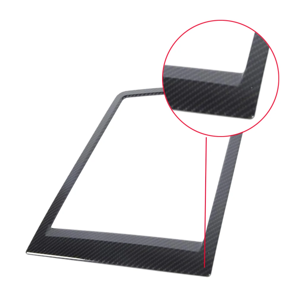 Car Center Console Dash Storage Tray Decoration Trim Carbon Fiber Look Finish For Ford F150 2015 2016 2017 2018 2019 2020