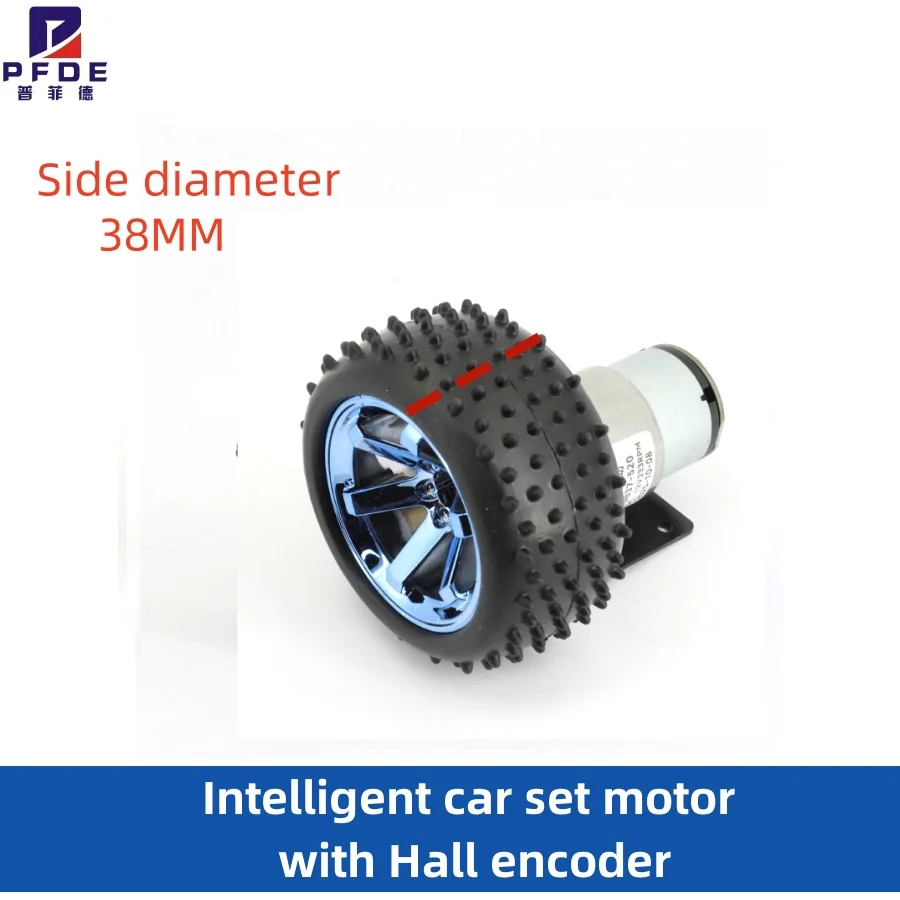37mm JGB37-520 encoder motor Smart car motor DC 6V 12V 24V small motor car kit speed motor