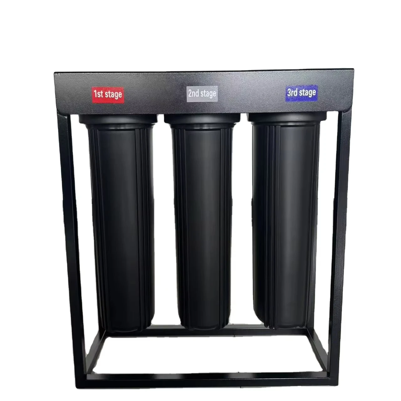 Premium 3-Stage Large-Scale Water Purifier  Outdoor Whole-House Water Filtration System with Brass Fittings