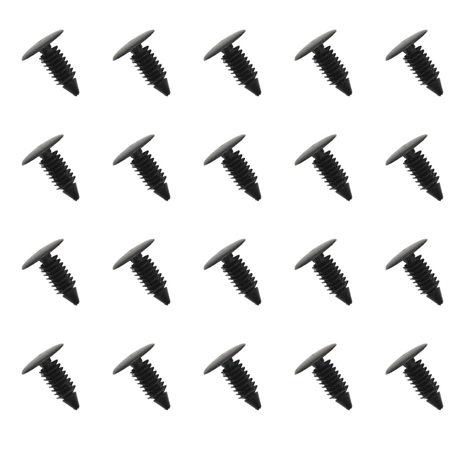 50 Pcs 7.8/6MM Clips For Car Plastic Rivets Fasteners For Car Honda Fit Universal Auto Fairing Push Clip Auto Bumper Fastener