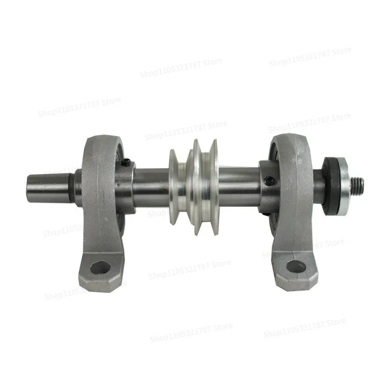 Bearing Seat Table Saw Drilling Woodworking Rotary Lathe DIY Unpowered Round Wood Bead Machine Cutting Spindle Chuck