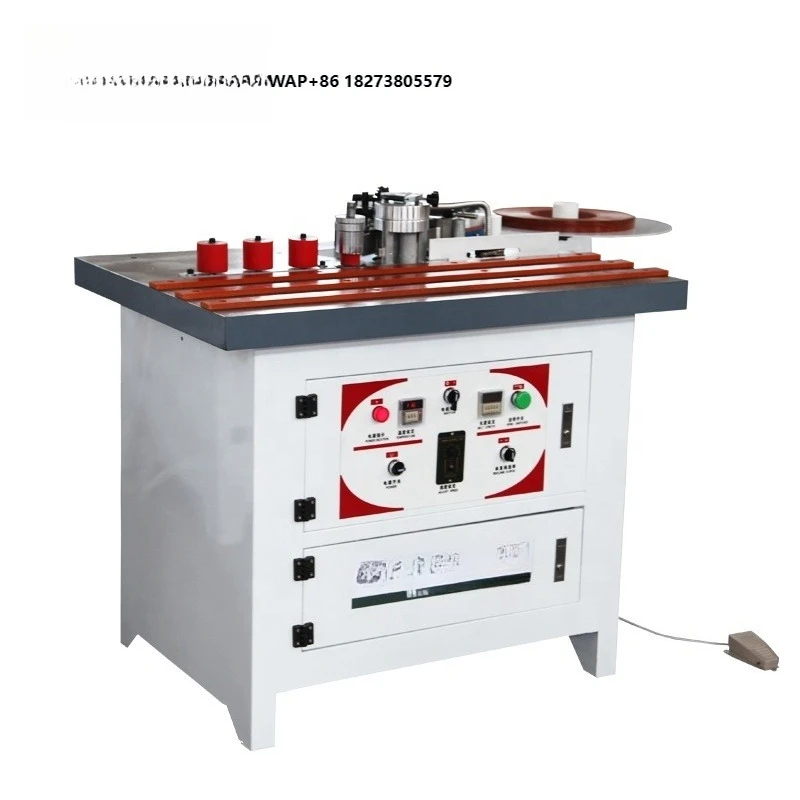 New Design Manual Edge Banding Machine Curved Edge with Favorable Price Core Component Motor