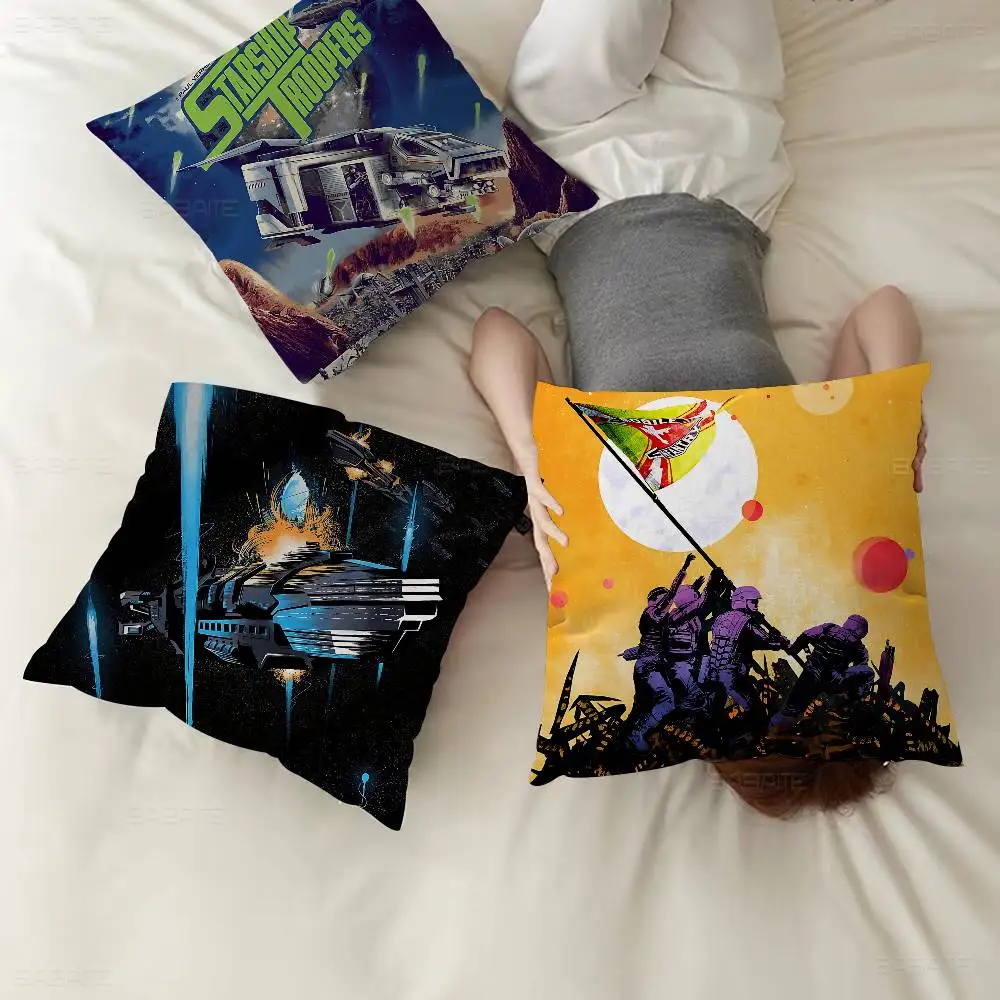 Science Movie S-Starship Troopers Pillow Cover For Bedroom Room And Living Room Sofa Decorative Cushion Cover