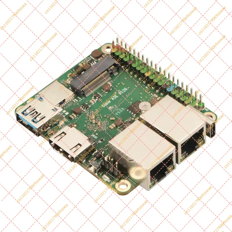 Radxa Cubie A5E Single Board Computer (SBC), Allwinner A527 Octa-Core CPU, Dual Gigabit Ethernet, WiFi 6, BT 5.4