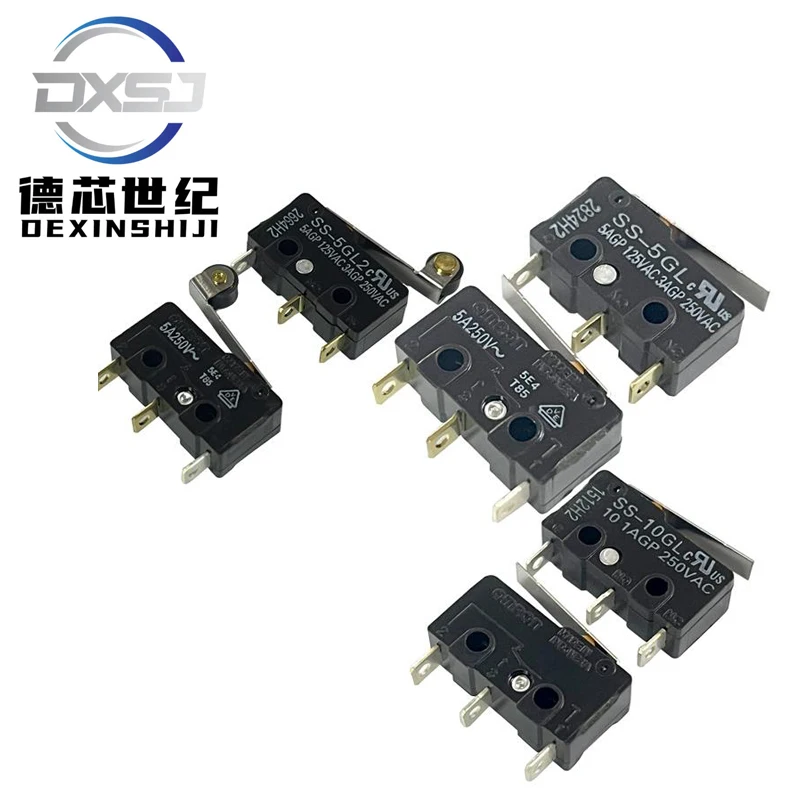 اومرون اللمس التبديل SS سلسلة SS-5GL SS-5GL2 SS-10GL SS-5GL2 SS-5 5GL-F 5GL13 01 10 5GL111 جديد مفتاح زر 3 دبوس