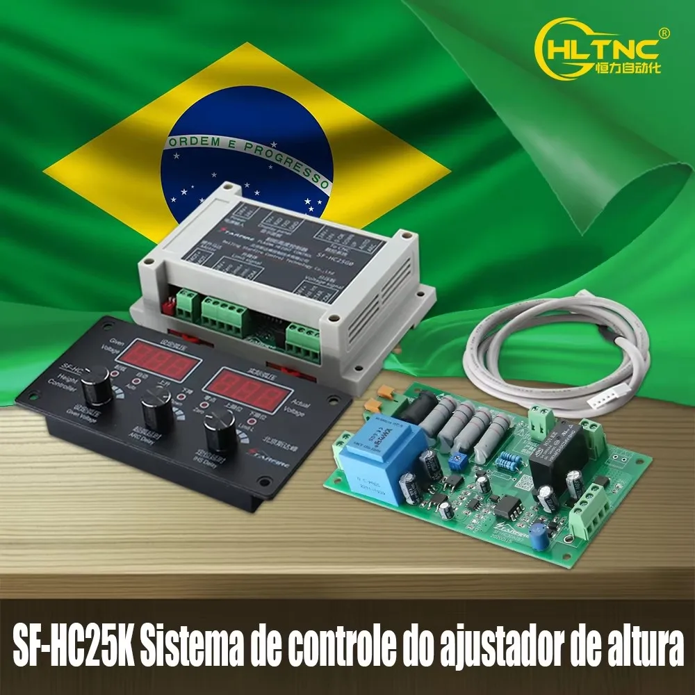 Brazil Shipped CNC THC Plasma Cutting Torch Height Controller THC Lifter SF-HC25K Plasma Controller