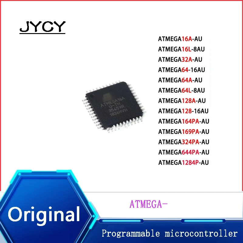 

Brand new in stock ATMEGA128-16AU/8AU ATMEGA324PA-AU ATMEGA32A/64L ATMEGA644PA ATMEGA1284P-AU ATMEGA169PA-AU QFP