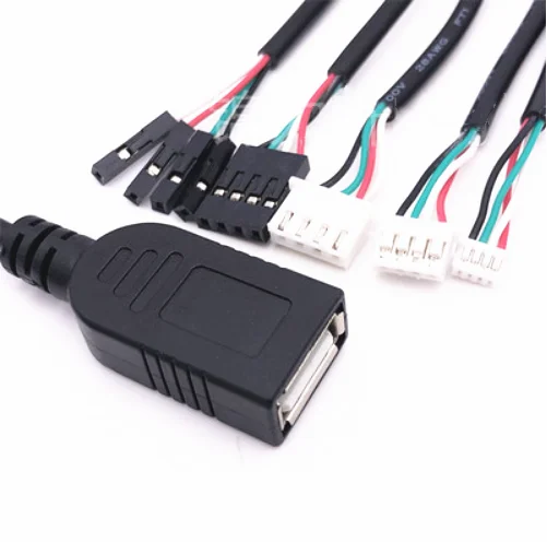 USB female terminal data cable 1.25/PH2.0/XH2.54-4P DuPont adapter extension cable touch screen cable