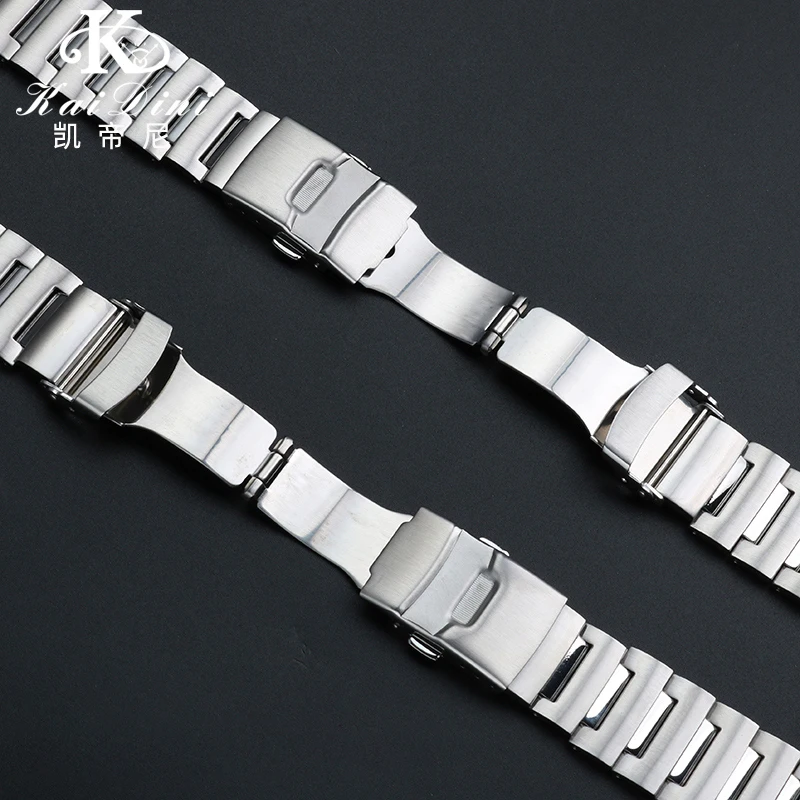 20mm metal strap for Seiko No. 5 Water Ghost Little Monster Strap SRPH75K SRP307 SRP313 watch band SKX779 SKX781 diving steel wa image 4