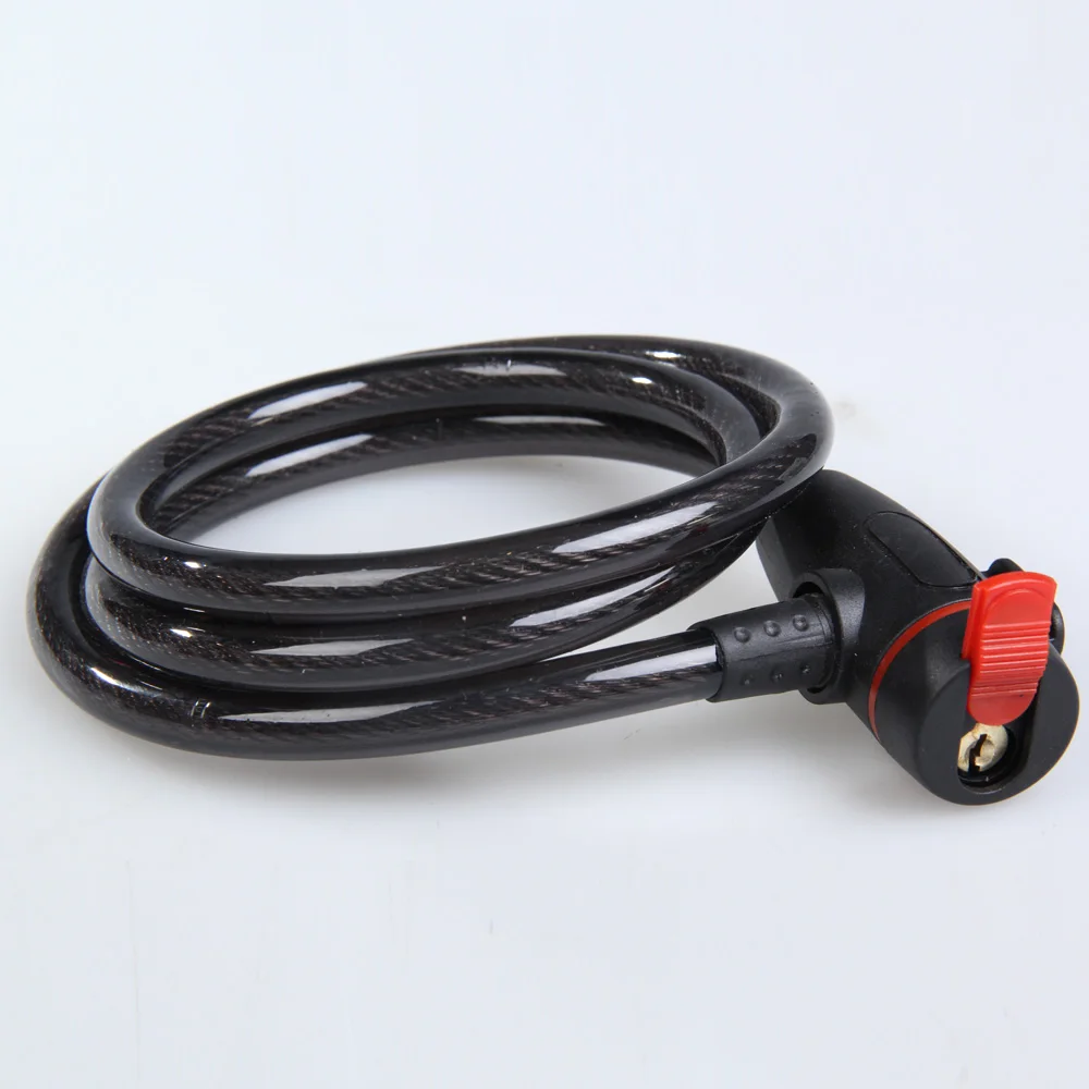 

Universal Anti-Theft Steel Coil Cable Motorcycle Lock Bicycle Lock with Key