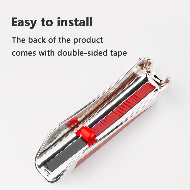 1 قطعة غطاء فرامل اليد للسيارة قبضة فرامل اليد حماية ألياف الكربون لشركة فيات أبارث 500 595 124 العنكبوت دوكاتو الباندا تيبو برافو #5