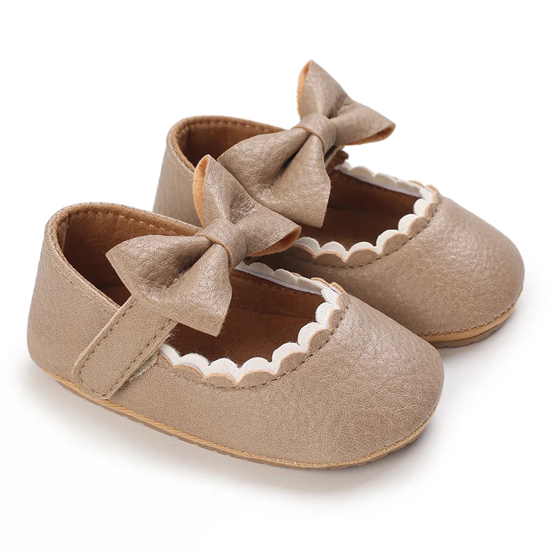 Lauflernschuhe für Babys (0–12 Monate), Prinzessinnenschuhe, PU-Leder, weiche Sohle, niedlich, modisch – Detail 13