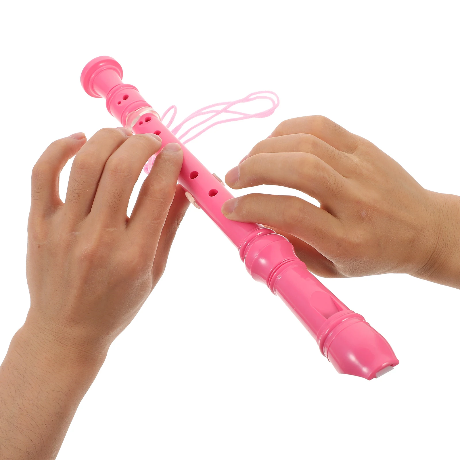 

8-Hole Plastic Clarinet for Kids Beginners Professional Practice Wind Instrument with Accurate Pitch Smooth Surface for Children