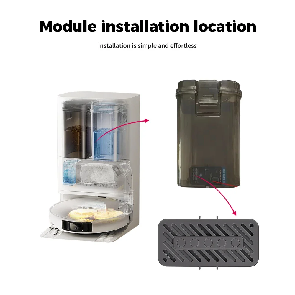 Wischtücher Staubbeutel für Dreame X50 Pro/X50 Ultra/X50 Master/L40S Pro Ultra/L50 Pro Ultra/MOVA V50 Ultra Haupt- und Seitenbürstenfilter – Detail 29