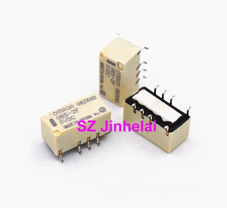 10pcs Authentic Original Omron Signal Relay G6K-2F G6K-2F-Y G6K-2P-Y G6S-2 G6S-2F 24VDC 12VDC 5VDC 3VDC