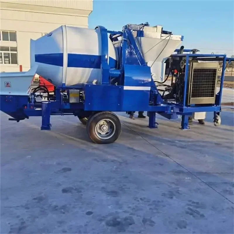 YG 30m3/h Capacity Concrete Mixer Pump Truck Mounted Concrete Pump Construction Portable Trailer Concrete Pump Machine For Sale