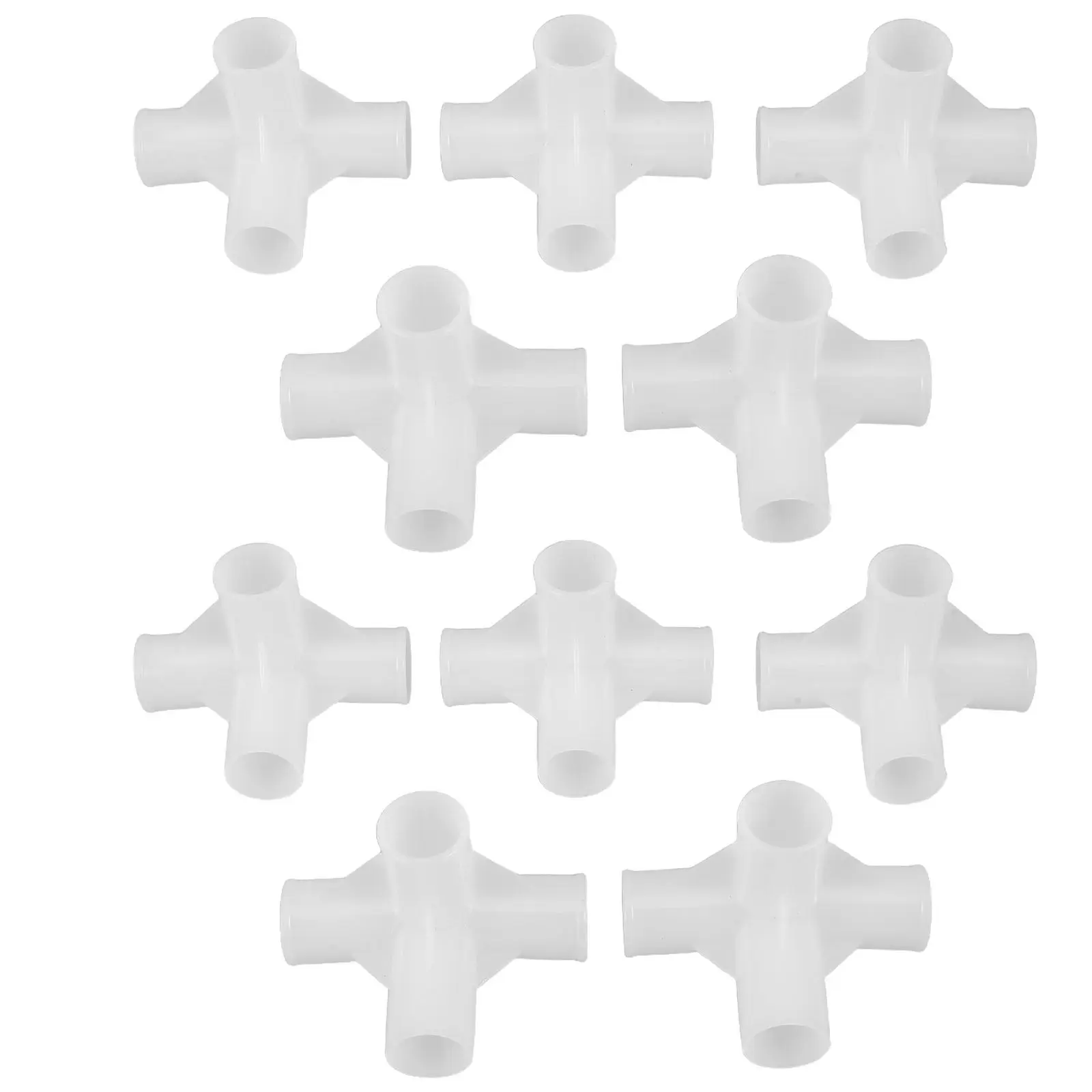 10 Pcs Cloth Wardrobe Shoe Rack Clothes Connector Closet Rod Fitting Part Joint Dryer Link Hardware Hanger Wardrobes