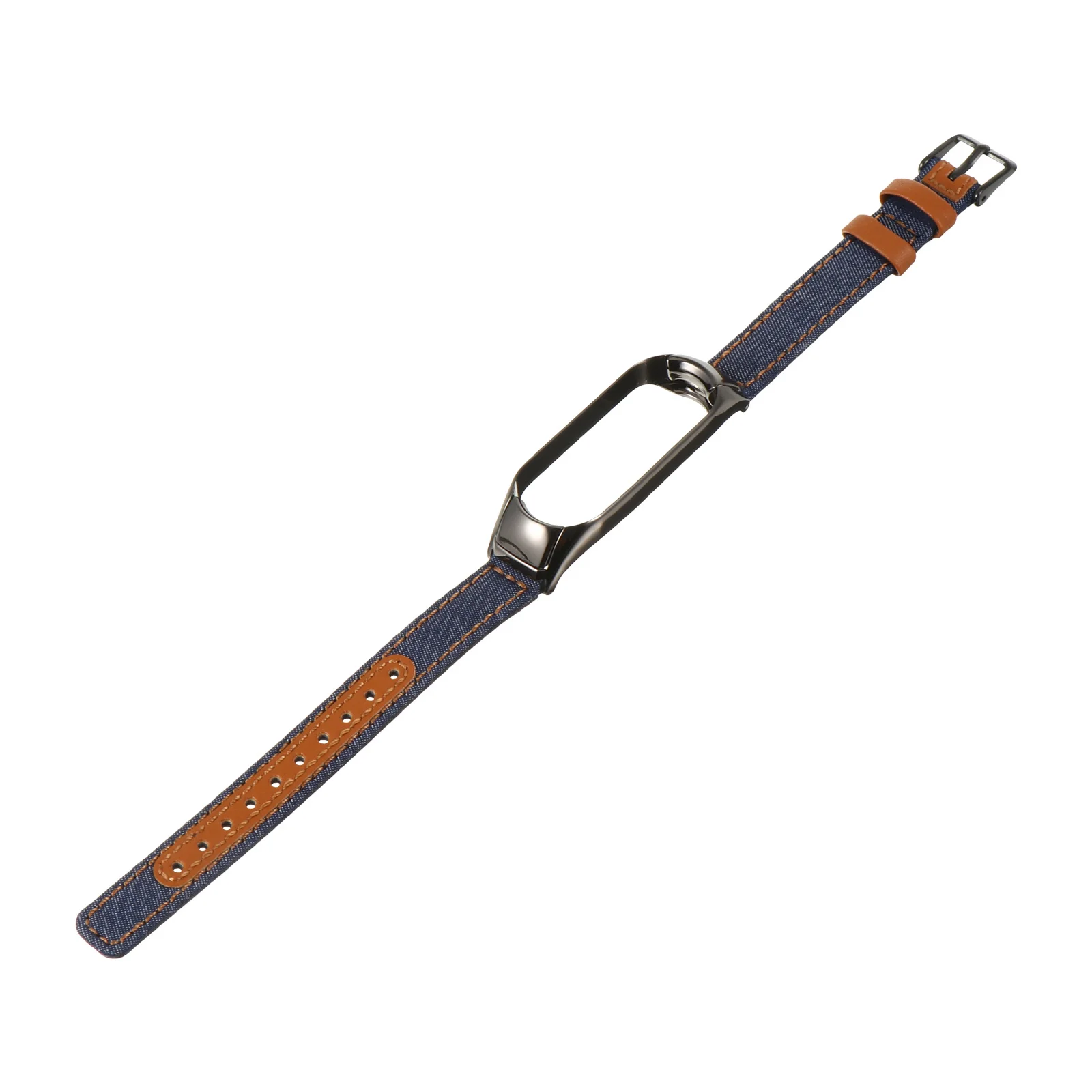 

Strap Simple Replacement Wristband for 5 Adjustable Length PU Watch Strap Breathable Comfortable