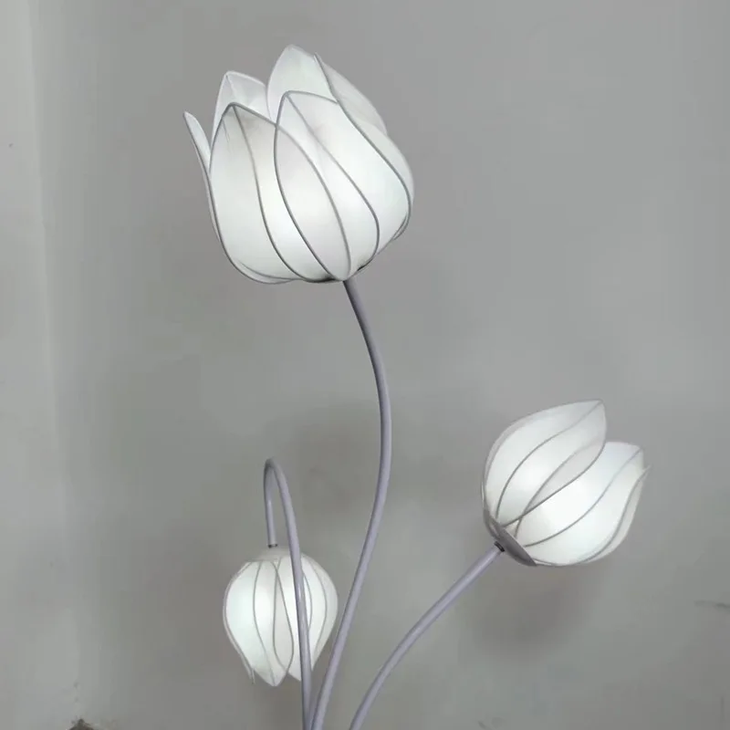 اليشم الأوركيد الطريق دليل مصباح جو ديكور إبداعي حفل زفاف الدعامة مكان الإعداد متوهجة ضوء المرحلة الديكور #3