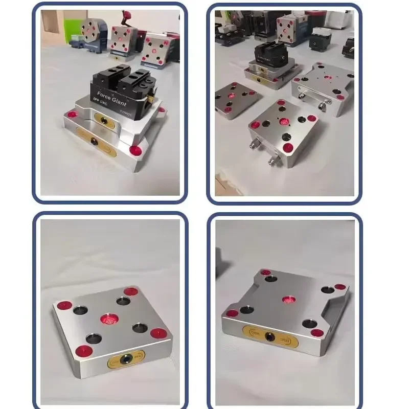 Hot Selling for precision manufacturing professionals, the ZPP Modular Zero Point TA52-108 Base Plates eliminate repetitive