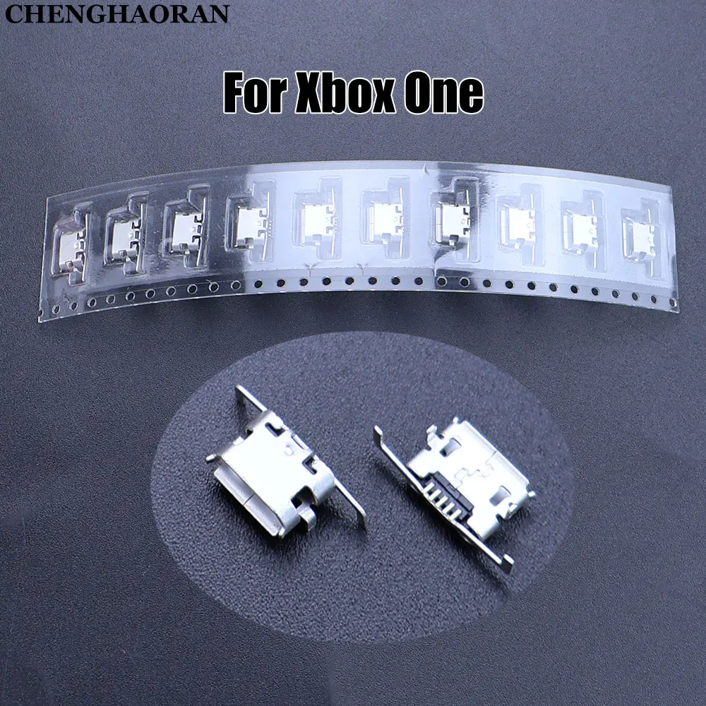 2-10PCS For Xbox One Controller New Micro USB Charging Port Power Supply Charger Connector Socket Port  Repair Parts