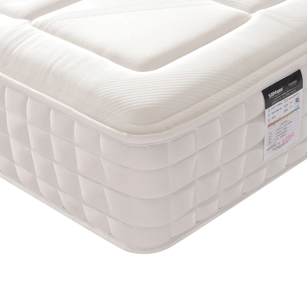 l Use High Density Sponge 10-Year Warranty Foshan OEM 3-7 Days Fast Compressed Hybrid Pocket Spring Mattress Breathable Hospita