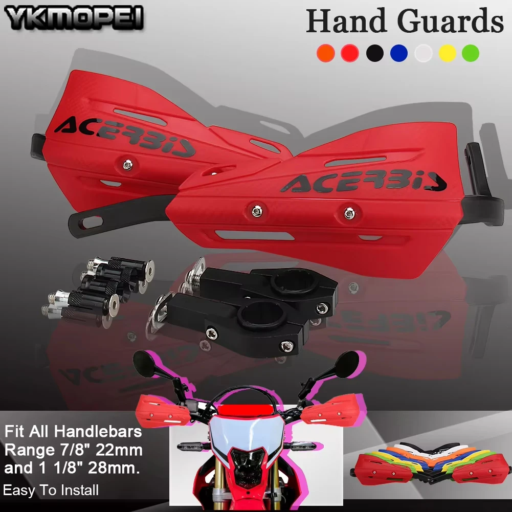 

Motorcycle 22mm 28mm Hand Guard Handguard Protector For KTM Kayo SX SXF KLX KX KXF YZ YZF CR CRF RMZ Dirt Bike Enduro Supermoto