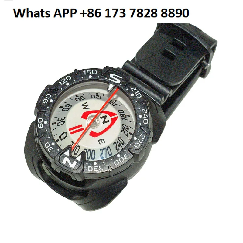

Diving direction table, imported genuine compass compass waterproof instrument 24 years old, new Taiwan positive compass
