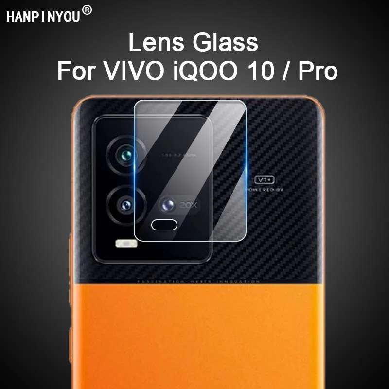 10Pcs For VIVO iQOO 10 iQOO10 Pro HD Clear Ultra Slim Back Rear Camera Lens Protector Cover Soft Tempered Glass Protection Film