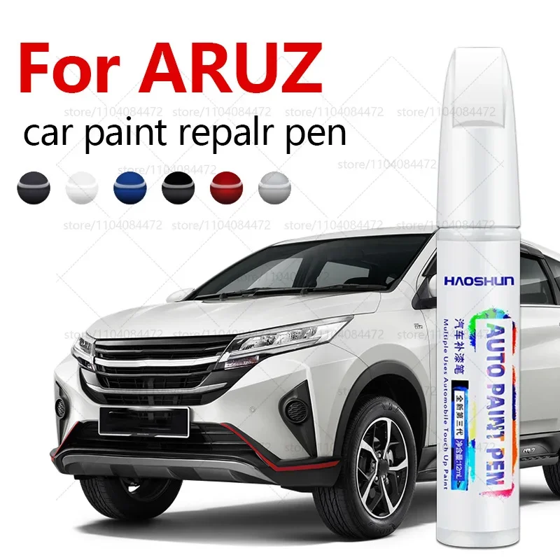 

Ручка для ремонта автомобильной краски PERODUA ARUZ, аксессуары для ремонта царапин, зеленый B85 синий B77 белый W09 серебристый S2 серый S43 красный