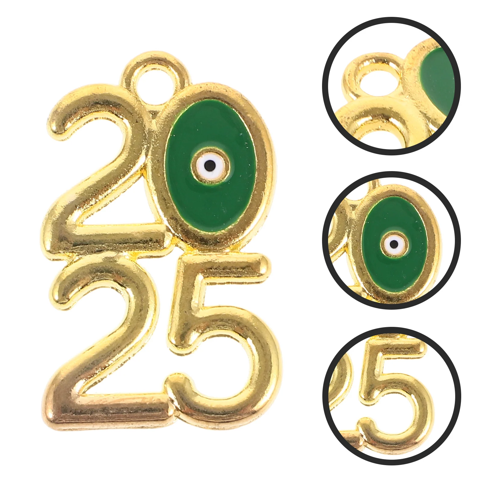 

20 шт., металлические подвески с номером 2025, подвески, сделай сам, изготовление ювелирных изделий, браслет, ожерелье, ремесла, новогодний аксессуар, подарки, кулон с номером