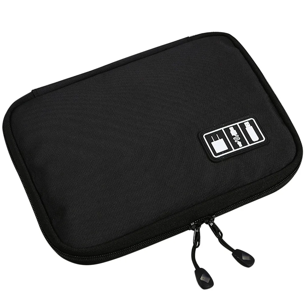 Large Capacity Electronics Organizer Bag for Cables Chargers Earphones Hard Drives Dust Water Scratch Resistant Travel Cord
