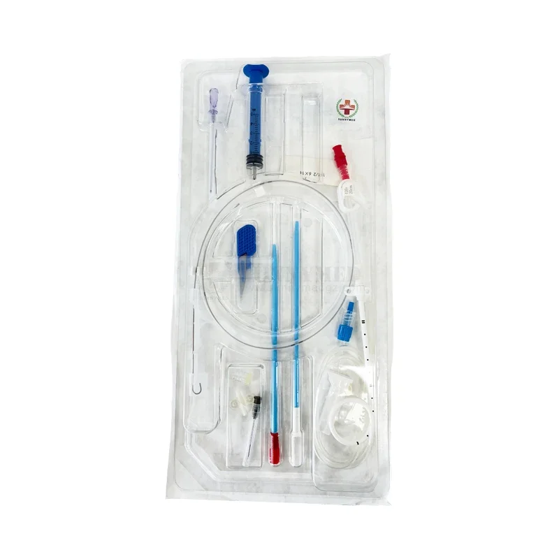 

Fixing Cvc Central Venous Catheter PVC EOS Tray Box 3 Years 200 Sets Medical Cvc Set Cvc Catheter Kit