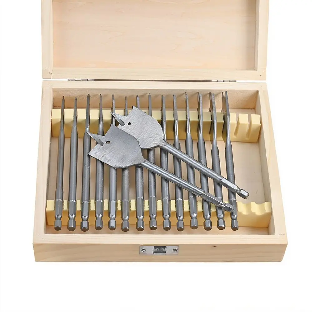 For For Zhongke Woodworking Flat Drill Bit Hex Shank High Carbon Steel Three Point Precision Carpentry Hole Saw