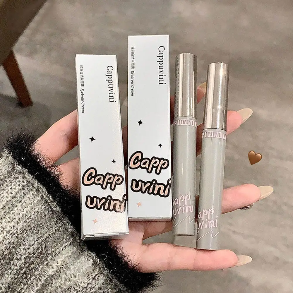 Tinte de cejas de 4 colores, resistente al agua, líquido de larga duración, Gel Natural para cejas, Enhacer, tinte de café, máscara, crema de maquillaje P9D7