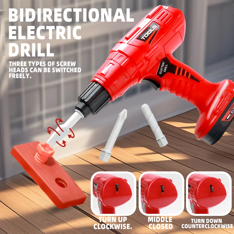 子供用エンジニアリングキット、リアルなネジ/ナット/ボルト付き - 子供向けシミュレーションゲームセット、STEM教育学習玩具