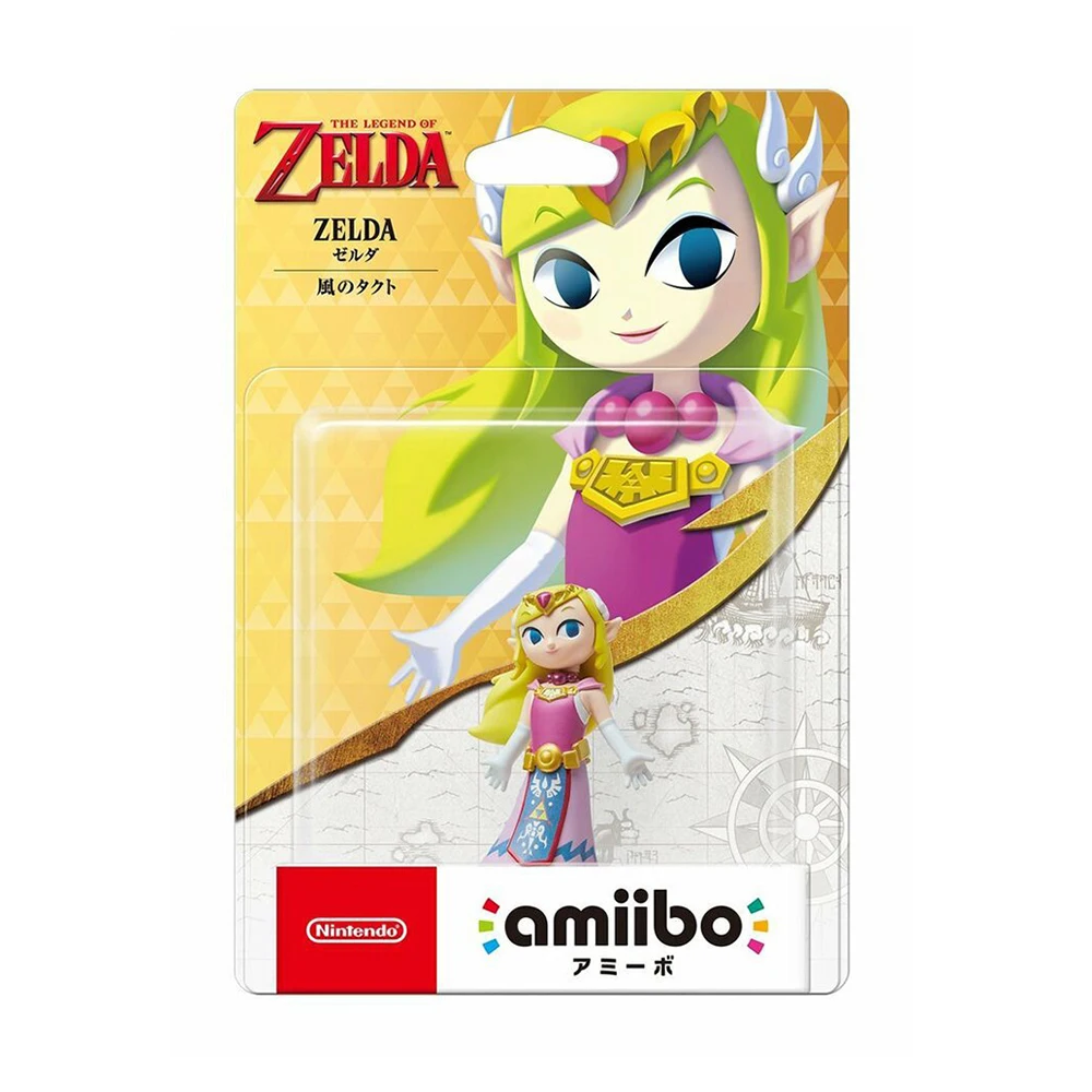 Nintendo Switch Amiibo The Wind Waker : Toon Link Zelda Original The Legend of Zelda Figurine Region Free Asia Version