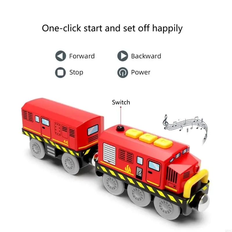 M89C Child Akumentalne Locomotive Silnik Electric Built Pociąg Play Play