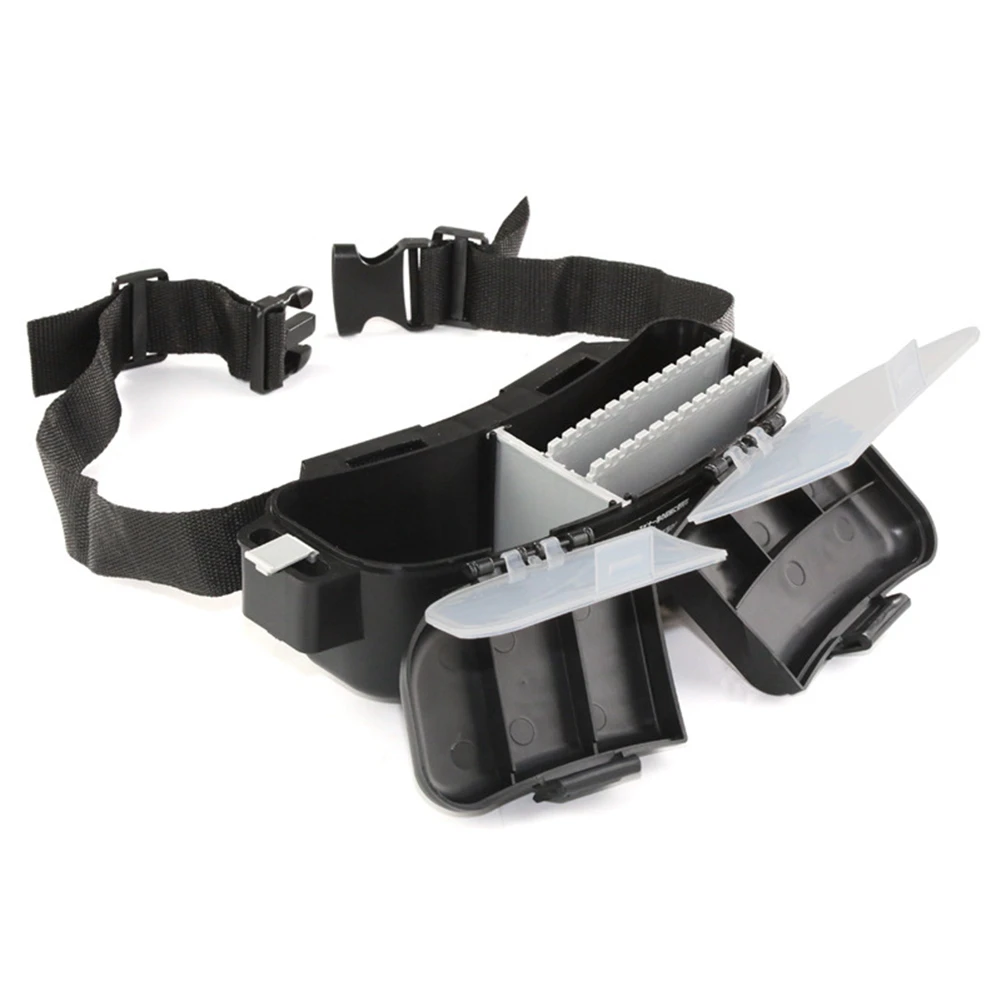 

Portable Fishing Tackle Box Fishing Lure Box Fishing Waist Belt Bag