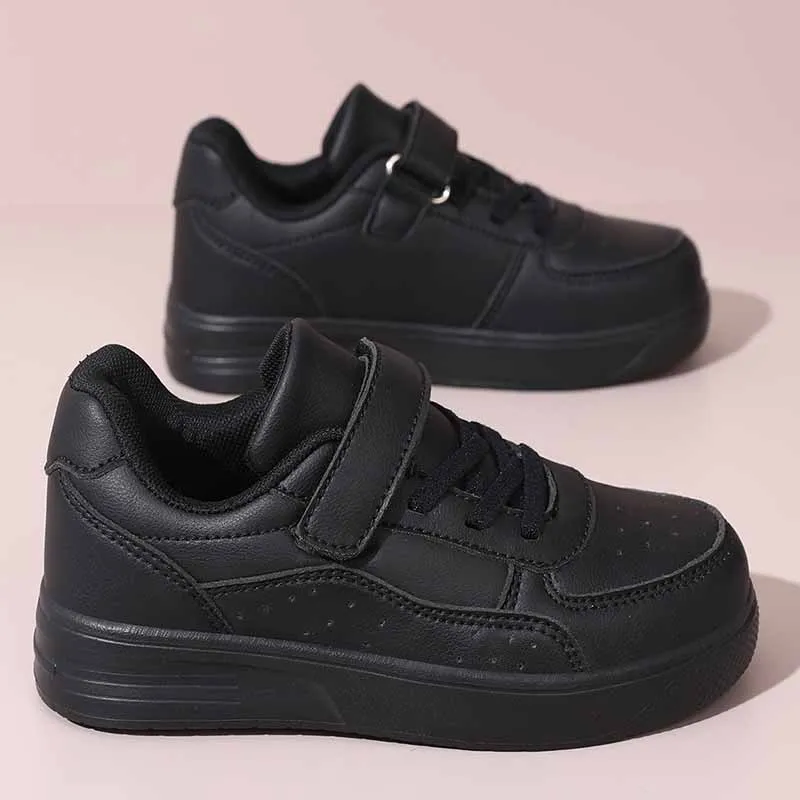 

Autumn New Kids Causal Shoes Outdoor Running School Non-slip Soft Childrens Boy Sneakers Luxury Design Cute Kids Leather Shoes