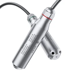 Submersible Level Sensor 1m 2m 5m 10m hydrostatic level sensor 4-20mA 0-10V RS485  Transmitter Water Tank Pressure converter