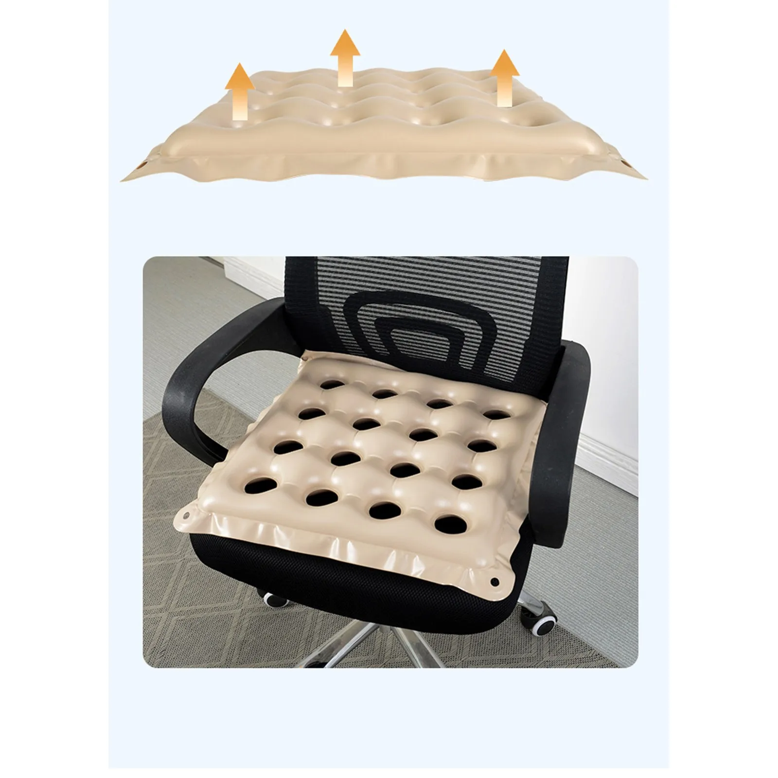 Inflatable Chair Cushion Wheelchair Cushion Elderly Anti-Bedsore Cushion Wheelchair Inflatable Cushion Home Chair Cushion