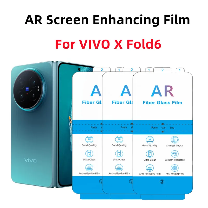 

1/2/3pcs AR Screen Enhancing Film For VIVO X Fold6 AR Anti Reflection outer Screen Protector For VIVO X Fold6 AR Film