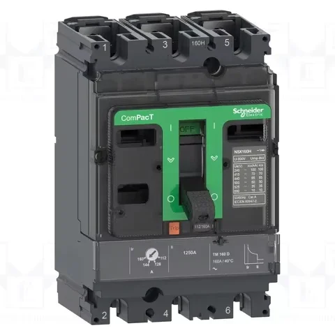 Original C16F4TM160 Circuit Breaker ComPacT NSX160F For Industrial Automation PlC Control