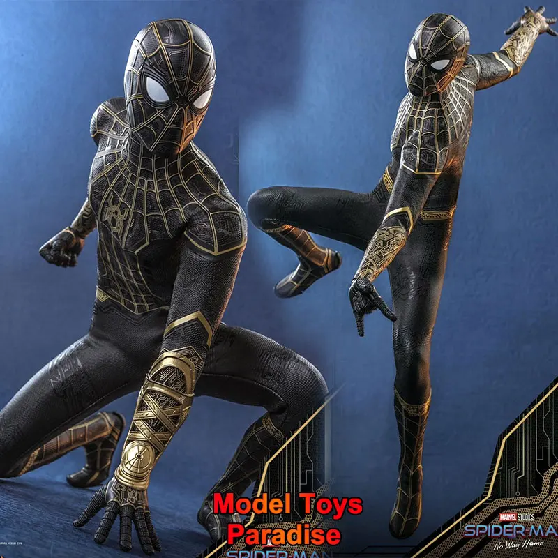 

HOTTOYS HT MMS604 1/6 Men Soldier Evil Spider Man Full Set 12inch Action Figure Collectible Toys Gifts