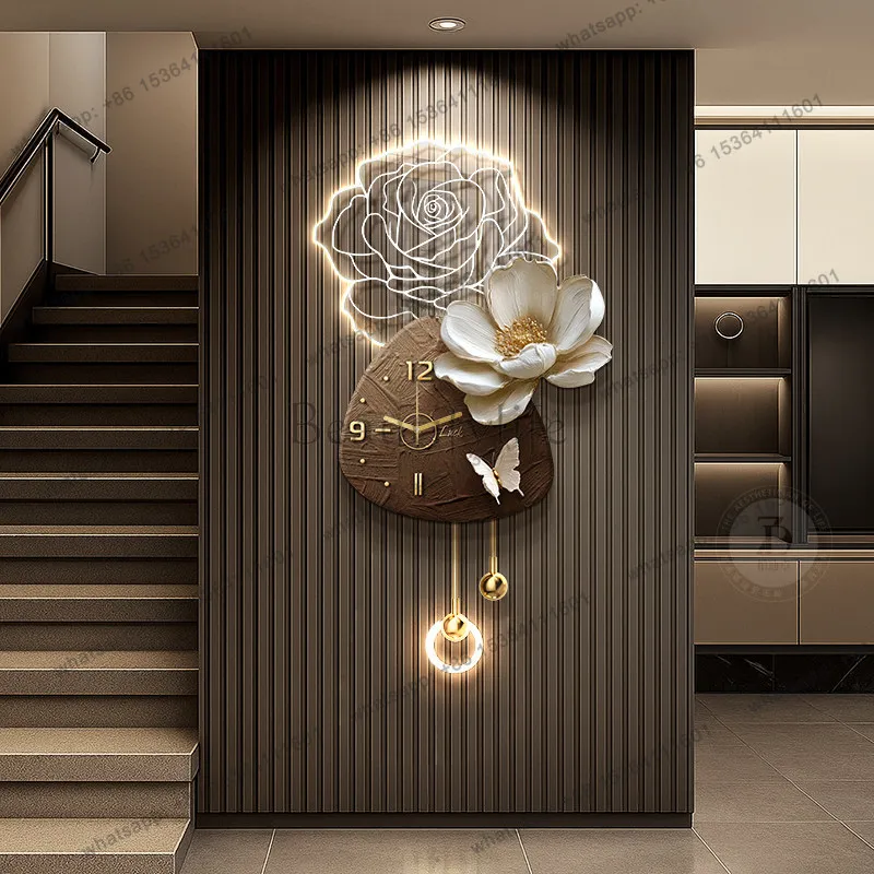 Best Sellers Nordic Fashion Wall Watch Living Room Aesthetic Design Creative Xenomorph Clock Wall Silent Digital Reloj Pared Hom