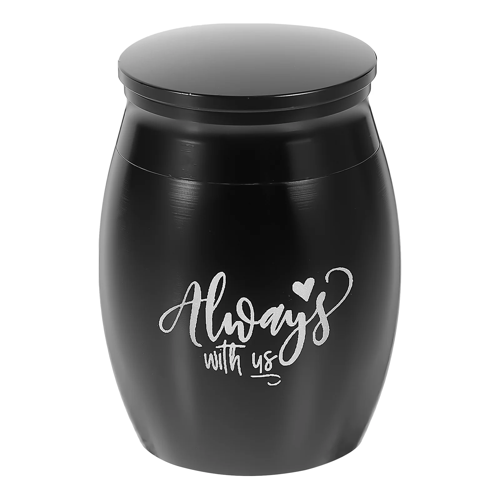 

Dog Urn Pet Bone Ashes Container Cremation Sealed Cinerary Casket Storage Holder Stainless Steel Jar Memorial of The Lid