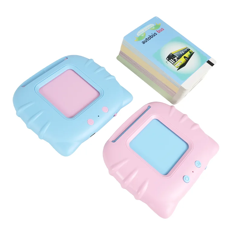 Giocattoli per l'apprendimento della scheda flash per l'educazione precoce Flashcard parlanti per bambini Giocattolo regalo per macchina audio elettronica inglese in età prescolare