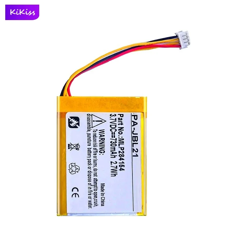 Go2 MLP284154 Mp3 Battery For JBL Go 2,Go 2H;MLP284154;1ICP3/41/54 spealer,mp3 730mAh Real Capacity