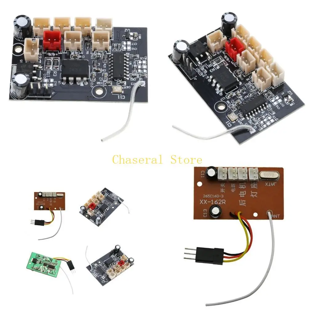 E7CE Remote Control Model Car Circuit Board Receiver for WPL 1/16 Car Replacement